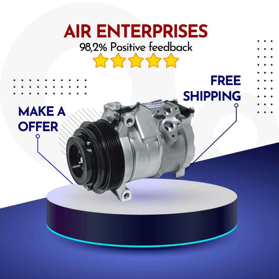 Compresor aire acondicionado apto para MERCEDES BENZ SPRINTER 2002-2012 Foto 1 de 1