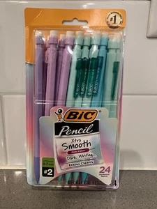 BIC Xtra Smooth Pastel Edition Matita Meccanica 0,7mm #2 Piombo Medio - Spedizione Gratuita - Foto 1 di 4