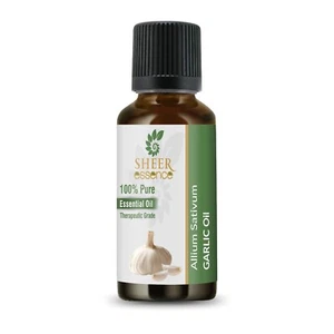 Garlic Essential Oil -(10ML-30ML)- 100% Pure & Natural Uncut Therapeutic Grade - Picture 1 of 8
