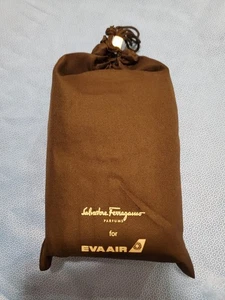 EVA Air Business Class Salvatore Ferragamo Travel Amenity Kit Hard Case Luggage - Picture 1 of 1