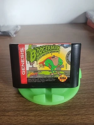 Boogerman: A Pick and Flick Adventure (Sega Genesis 1994) Tested Rare Mint Retro - Image 1 of 4