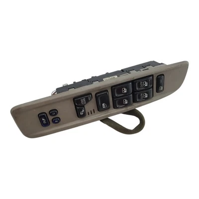 Interruptor de ventana maestra eléctrica lado izquierdo del conductor GMC Envoy 2002-2005 15114264 Lt gris Foto 1 de 3