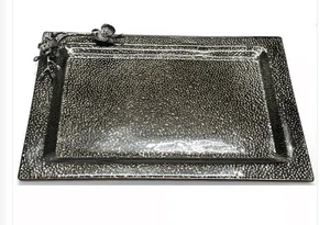 Michael Aram Black Orchid Glass Tray - Picture 1 of 3