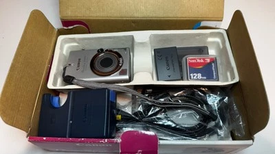 Canon Powershot Digital Elph S400 4.0MP Digital Camera For Parts Repair Untested - Image 1 of 4