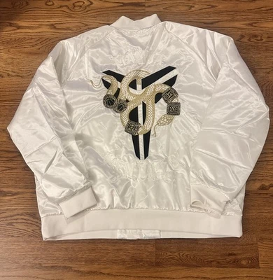 Nike Kobe Bryant Year of Mamba Therma-Fit Bomber Jacket White HQ4695-133 Sz 2XL - Image 1 of 4