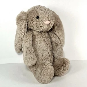 Jellycat Bashful Bunny Beige Medium 12” Stuffed Animal - Picture 1 of 9