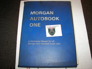 Morgan Workshop Manual: MORGAN AUTOBOOK ONE - Picture 1 of 1