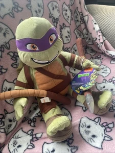 Build A Bear Donatello Teenage Mutant Ninja Turtles Plush, - Picture 1 of 4