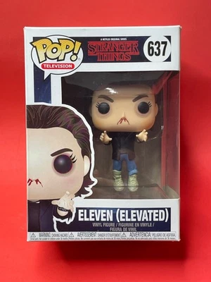 Funko pop Eleven Elevated 637 Stranger Things + custodia protettiva - Immagine 1 di 4