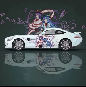 Itasha Custom Car Decals; Anime Inspired Car Decals; Itasha Side Decal,Both Side - Bild 1 von 1