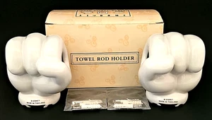 Disney zu Hause weiß Mickey Mouse Hände Handtuchstange/Bar Halter OFFENE BOX - Bild 1 von 20