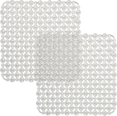 Coopay 2件装厨房水槽垫塑料保护PVC小号透明  — 第 1/4 张图片