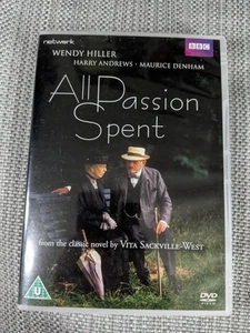 All Passion Spent: The Complete Series [DVD] [Region 2] Network DVD FREE POSTAGE - Picture 1 of 1