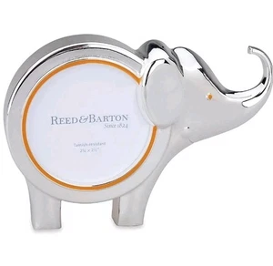Reed & Barton Jungle Parade Elephant Picture Frame Silverplate New In Box - Picture 1 of 7