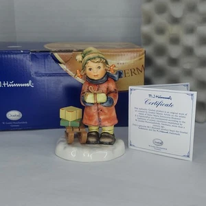 Goebel Hummel ~Good Tidings~ 2026 2/0 TMK8 Figurine Exclusive Edition Germany - Picture 1 of 22