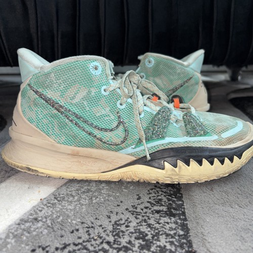 SCARPE DA BASKET NIKE KYRIE 7 "COPA" BLU ACQUA GRIGIO NUOVE CQ9326 402 (TAGLIA 17)