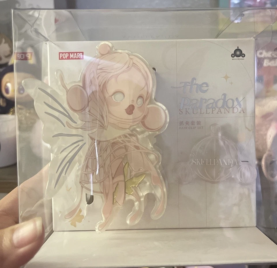 Nuevo Juego de pinzas para el cabello genuino POPMART SKULLPANDA The Paradox Series Foto 1 de 1
