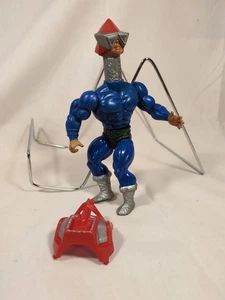 Vintage Masters of the Universe MEKANECK Figur Mattel He-Man MOTU 1983 mit Plat - Bild 1 von 6