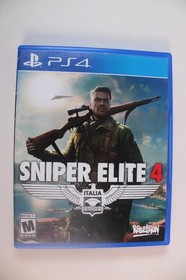Sniper Elite 4 (Sony Playstation 4, PS4) Authentic, tested/works great