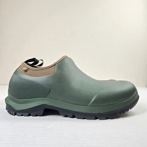 BOGS Sauvie Slip On II scarpe impermeabili uomo taglia 12 verde scuro 73111 - Foto 1 di 4