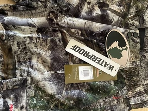New W/ Tags RealTree Men’s L Tricot Hunting Water Proof Pants Camo Scent Factor - Picture 1 of 3