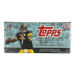 2009 Topps NFL Football Complete Set, 1-440 w/5 Rookie Variations Factory Sealed - Picture 1 of 4