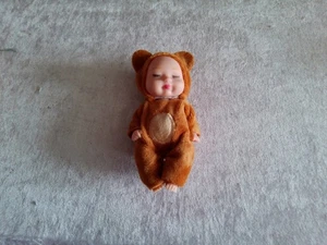 Mini-Püppchen/Tierkostüm/neu/Bär - Bild 1 von 3
