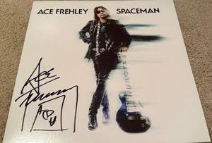 ACE FREHLEY SIGNED SPACEMAN VINYL LP LABEL EXCLUSIVE SLEEVE ONLY - Picture 1 of 1