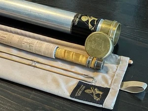 Hardy Tom Moran Series Fly Fishing Rod Bambu’ - Imagen 1 de 13
