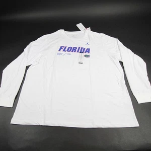 Florida Gators Nike Nike Tee Long Sleeve Shirt Men's White New - Picture 1 of 5