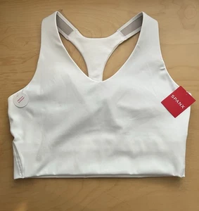 SPANX LONGLINE MEDIUM IMPACT SPORTS BRA LARGE NEW - Picture 1 of 4