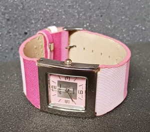 Da Vinci ladie's Watch Silver-Tone & Pink Strap - Picture 1 of 8