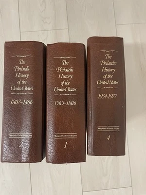 La historia filatélica de los Estados Unidos volúmenes 1, 2 y 4 Foto 1 de 3