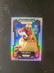 2024 Panini Prizm Draft Picks - Trey Benson #151 Mojo Prizm /25 (RC) - Picture 1 of 2