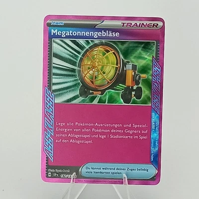 Pokemon Karte Megatonnengebläse 182/191 SSP Stürmische Funken Deutsch Near Mint - Bild 1 von 2