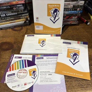 TEXTHELP READ & WRITE 8 GOLD PC ( listen/learn/succeed) student edition free P&P - Picture 1 of 18