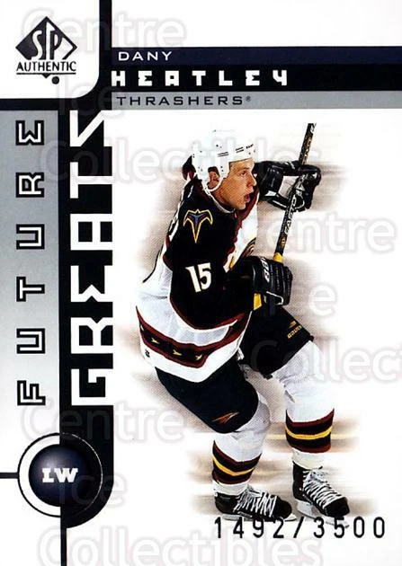 2001-02 SP Authentic #111 Dany Heatley - Image 1 of 1