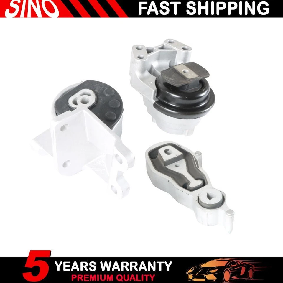 Montaje de motor y transmisión 3 piezas para Ford Flex Taurus 2013-2019 3,5 L 4 puertas NUEVO Foto 1 de 4