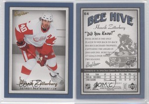 2006-07 Upper Deck Bee Hive Blue Henrik Zetterberg #64