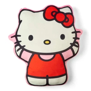 HELLO KITTY STUFFED TOY Hurrah Kitty Plush Kids Pillow, 23 X 12 Inches - Picture 1 of 21