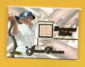 D24910 2001 Fleer Showcase Sticks #27 Jorge Posada YANKEES BAT - Picture 1 of 1