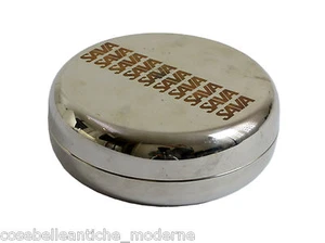 Sava Storage Box With Square Metal Plate Metal Space Age Box '60/70 - Picture 1 of 6