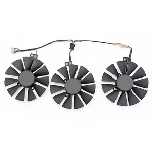ASUS Strix GTX 1060 OC 1070 1080 GTX 1080Ti RX 480 carte graphique ventilateur remplacement - Photo 1/2