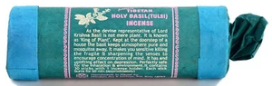Tibetan Nepalese Incense Sticks (Holi Basil Tulsi) 24 Dhoop Sticks & Holder - Picture 1 of 2