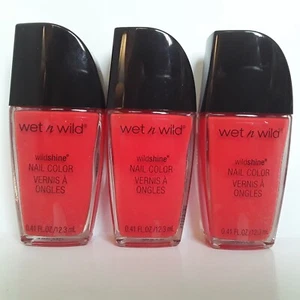 Wet & Wild Nail Color Nuclear War 474C Lot of 3, Wildshine - Picture 1 of 6