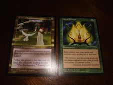 MTG Magic City of Solitude x1 & Femeref Enchantress x1 Visions NM