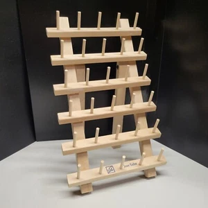 Wooden Thread Rack - June Tailor - 30 Spool - 8 Inches wide - 13 inches Tall - Picture 1 of 1