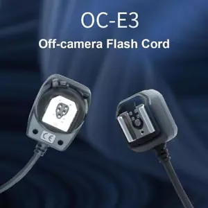 OC-E3 Camera Extension Cord Off-Camera Flash Sync for Canon Nikon Flashlight - Picture 1 of 7