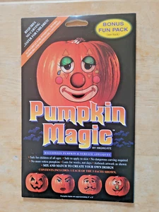 Apliques de calabaza y superficie Highgate Pumpkin Magic Haloween + tatuajes adicionales Nuevo en paquete - Imagen 1 de 4
