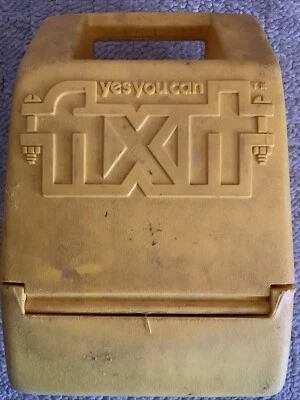 Vintage Home Repair Box Mail In Yes You Can Fix It Case 80s Plumbing floors   - Image 1 of 4